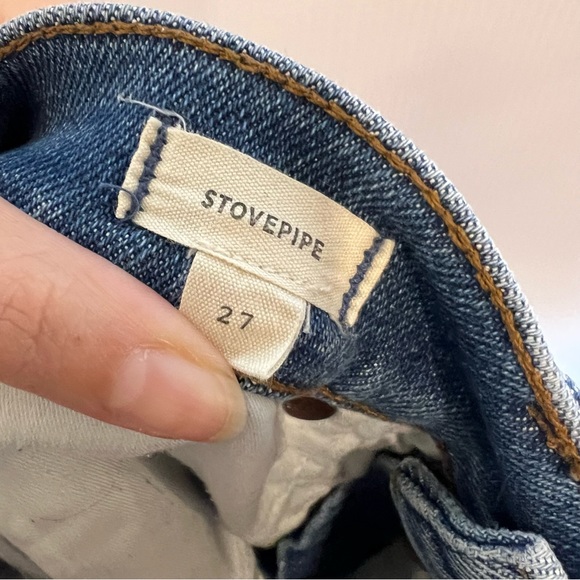 MADEWELL Stovepipe Jeans in Ditmas Wash. Size 27 - Picture 9 of 10
